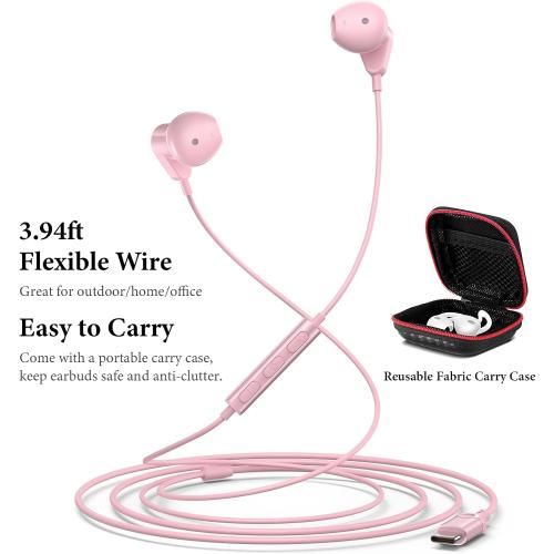 APETOO USB C Headphones for iPhone 18 Pro Max 17 16 15/iPad Air Earbuds