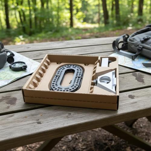 Starlink Mini Power Cord Organizer Spool - Compact Reel for Starlink Mini Cable, Fits Original Storage Case, Tangle-Free Storage (Elliptical)