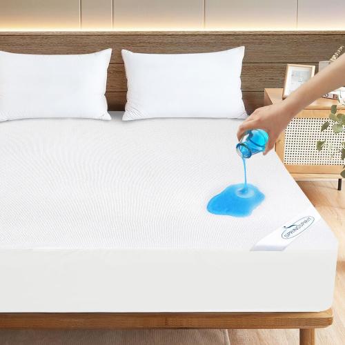 Twin Size Mattress Protector Waterproof,Absorbent Fitted Sheet