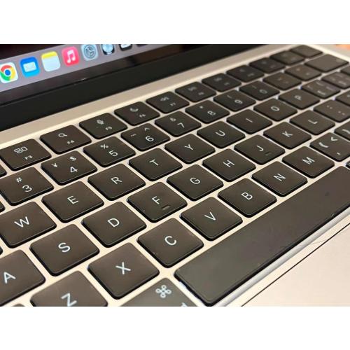 Keyboard Stickers Specifically for MacBook, Transparent Gray Effect, Compatible with 13-16 Inch Air/Pro