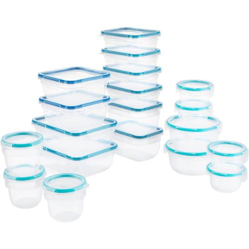 (INCOMPLETE SET) Snapware BPA-Free Plastic Storage Container Set - 38 pcs