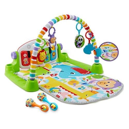 Fisher-Price Deluxe Kick & Play Piano Gym & Maracas
