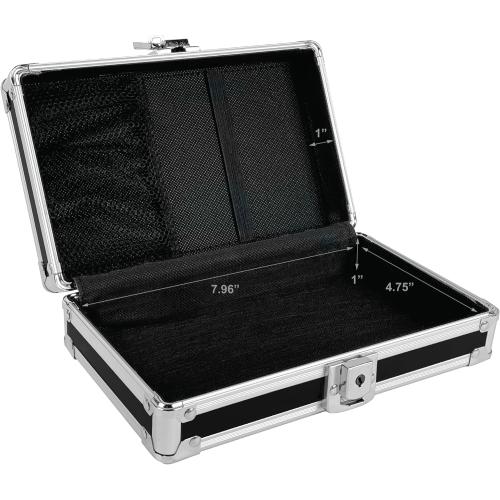 Vaultz Locking Pencil Box, Camo Design, Key Lock, Mesh Pocket
