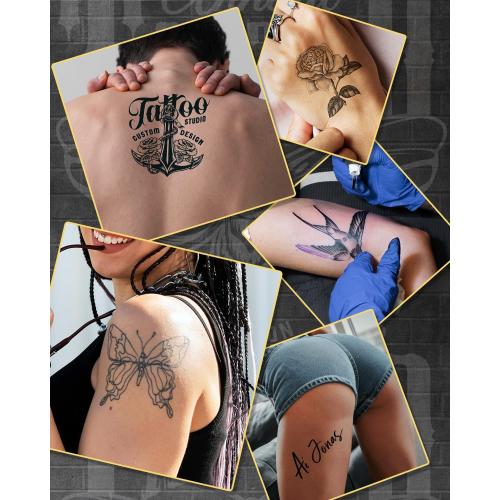 Phomemo Tattoo Stencil Printer with 30pcs Transfer Paper, 2026 Mini Tattoo Stencil Printer, AI Creative Bluetooth Tattoo Printer Machine Easy to Use for Tattoo Beginners, Enthusias, Artists