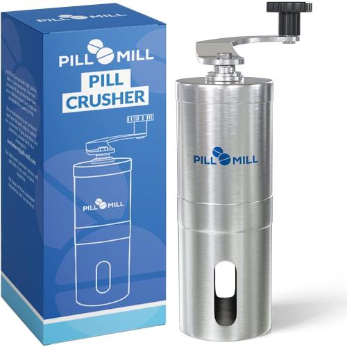 Pill Crusher for Fine Powder: Medicine Crusher Pill Grinder for 50  Pills