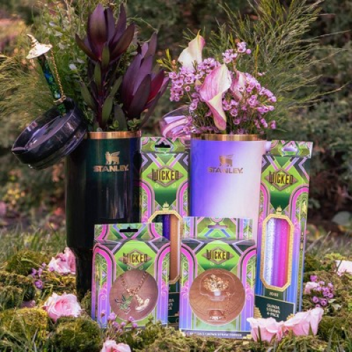 CharCharms (1) 4pk 30oz & (1) 4pk 20oz Water Bottle Straws Wicked 2 Elphaba