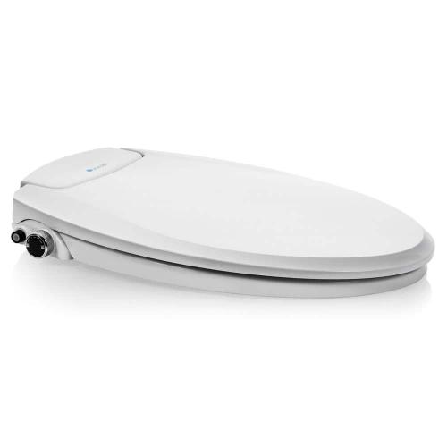 Swash Ecoseat Non-Electric Bidet Seat for Round Toilet in White