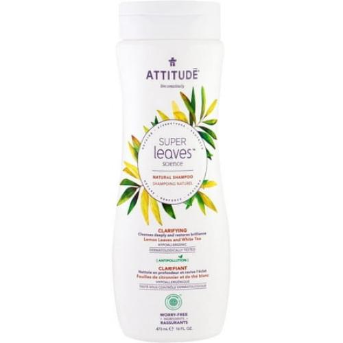 Attitude Super Leaves Clarifying Shampoo Lemon Leaves & White Tea, 16 oz
