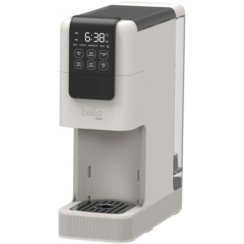 Bella PRO - Perfect Grind Programmable Single-Serve Coffee Maker with Integrated Burr Grinder - Oatmilk