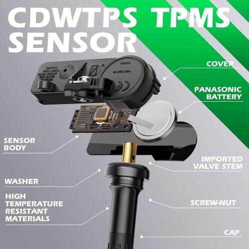 TPMS Sensors,433Mhz Dodge Chrysler Jeep Tire Pressure Monitoring Sensor