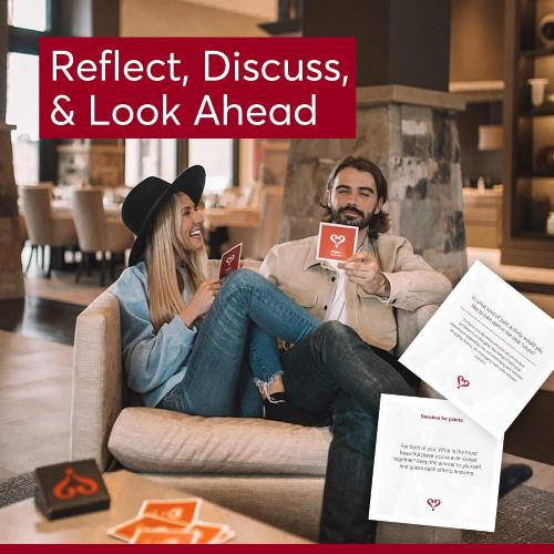 Relationship Card Deck by Vertellis - Card Game for Deeper Connection with Your Partner for Couples