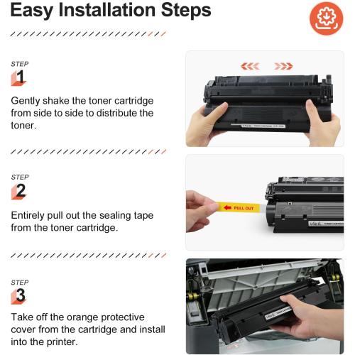 v4ink C7115X Toner Compatible for HP C7115X Q2613X Toner 1-Pack High Yield