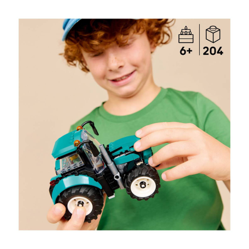 LEGO City Tractor Building Toy for Kids 60498