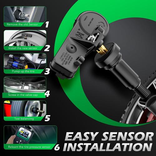 TPMS Sensors,433Mhz Dodge Chrysler Jeep Tire Pressure Monitoring Sensor