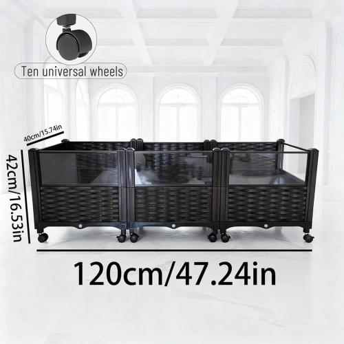 Turtle Tank, Reptile breeding Tank, Large Enclosure for Land Turtles, Large Enclosure for sea Turtles, Habitat for sea Turtles, Optional Increase in Quantity, add 10 Wheels, Turtle Supplies