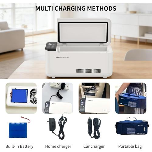Portable Insulin Cooler Box Smart Rechargeable Mini Medical Case for Insulin, Vaccines, and Medications
