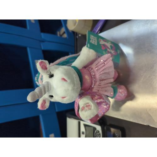 Itsy Unicorn Stuffed Animal - Pink Unicorn Plush Toys with Dress Up Clothes As Ballerina Doll, Good for Unicorns Girl Gifts Age 4-5, Unicorn Toys for Girls Age 6-8