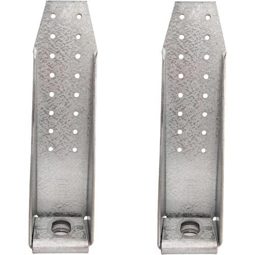 2Pcs Holdown Shearwall Attachment Heavy Duty Galvanized Deck Tension Tie Kit Bracket 11Guage Thick