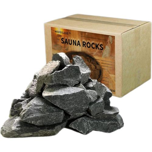 Sauna Rocks/Sauna Stones, 36 lb Box of Lava Rock for Steam Sauna, Sauna Stone