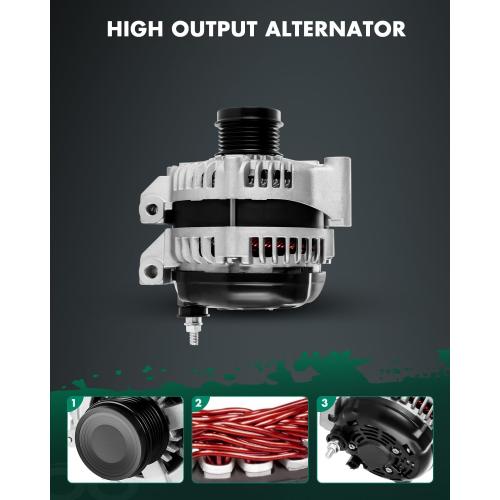 SCITOO Alternator Fits for Dodge Grand Caravan 11-20, for Journey 11-19