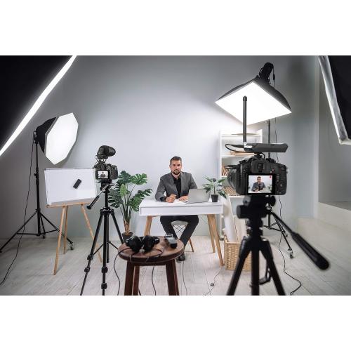 Boya BY-BM3031 – Supercardioid Condenser Microphone That Delivers Sound for DSLRs, camcorders, Audio recorders and More, Black