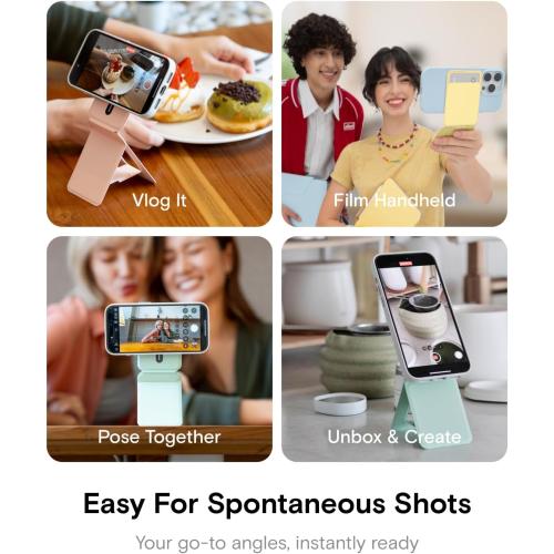 MOFT Phone Tripod Stand & Wallet, NFC Card Holder, Hold 1-2 Cards