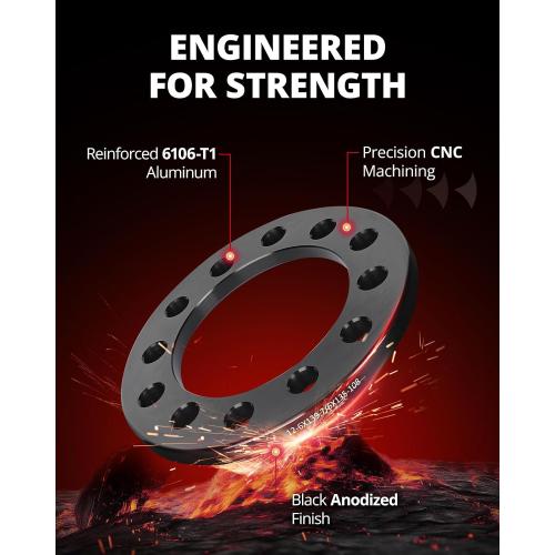EVIL ENERGY 6x135 or 6x5.5 Wheel Spacers 1/2 (12mm), 108mm Not Hubcentric