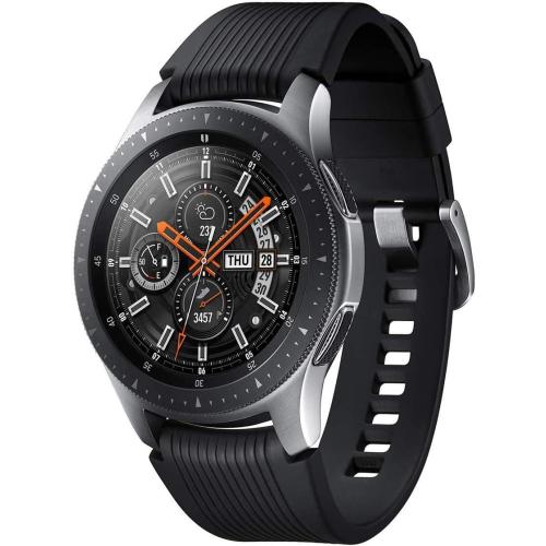 SAMSUNG Galaxy Watch (46mm) Heart Rate Monitor, Silver (Bluetooth) US Version (Renewed)