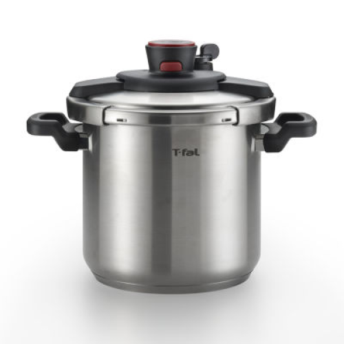 T-Fal Stainless Steel 8-qt. Pressure Cooker with Lid ‼️has stains ‼️
