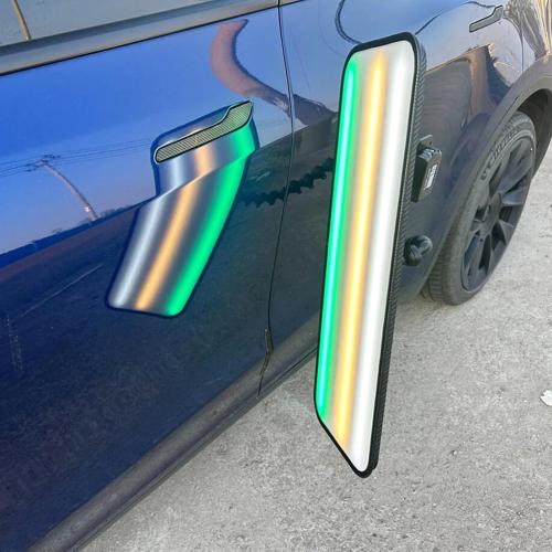 60cm Large Car Dent PDR Light 12 Light Color Styles Adjustment Paintless Dent Repair Tool Car Dent Light Board Car Dent Tools (Without Battery)