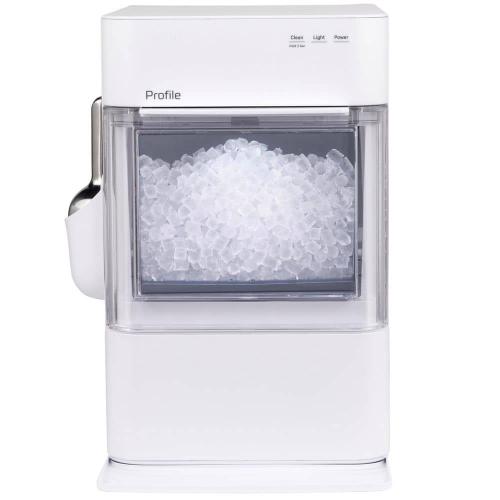 GE Profile Profile Opal 2.0 38 lbs. Ultra Nugget Ice Maker with Scale Inhibiting Filter, with Wifi in White