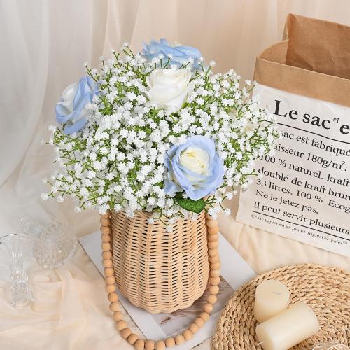 Babys Breath Artificial Flowers 10 PCS White Artificial Baby Breath Flowers