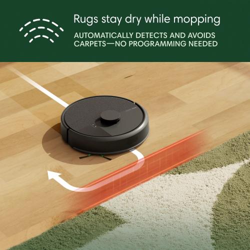 iRobot Roomba 105 Combo Auto Charging Self Emptying Robotic Vacuum Cleaner and Mop
