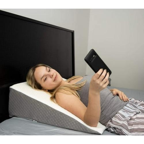 Kolbs Bed Wedge Pillow with Memory Foam Top