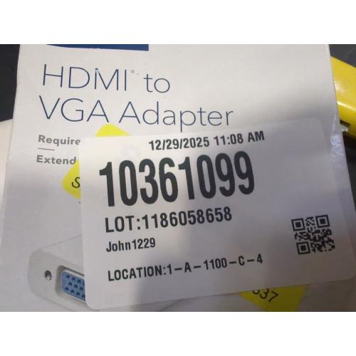 Insignia - HDMI to VGA Adapter - Model: NS-PCAHV -