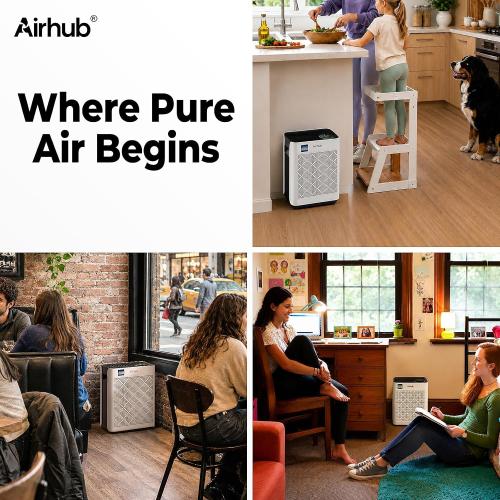 Air Purifiers for Home Bedroom Large Room Up to 1092 Ft² 1Hr AHAM Verified