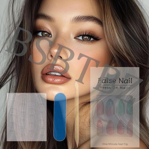 24Pcs Colorful Flowers Press on Nails Almond Medium Glossy Acrylic Fake Nails with 3D Pearl Design Glossy Green Flower False Nails Full Cover Artificial Nail Cute Stick on Nails for Women DIY