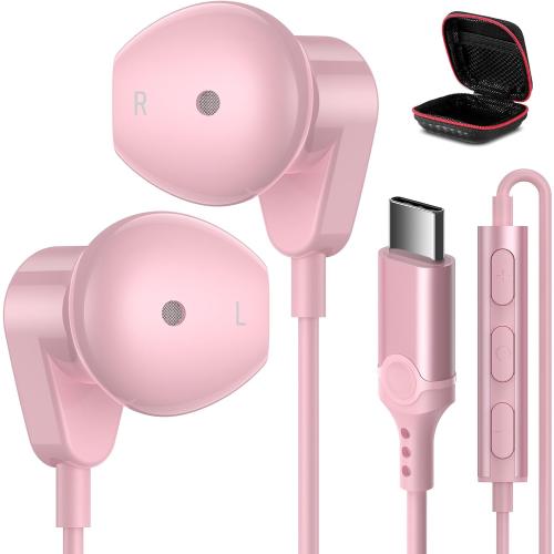 APETOO USB C Headphones for iPhone 18 Pro Max 17 16 15/iPad Air Earbuds