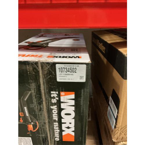 Worx 210 MPH 350 CFM Electric 12 Amp Leaf Blower/Mulcher/Vac with Metal Impeller