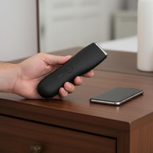 Body Hair Trimmer for Men with Wireless Charging