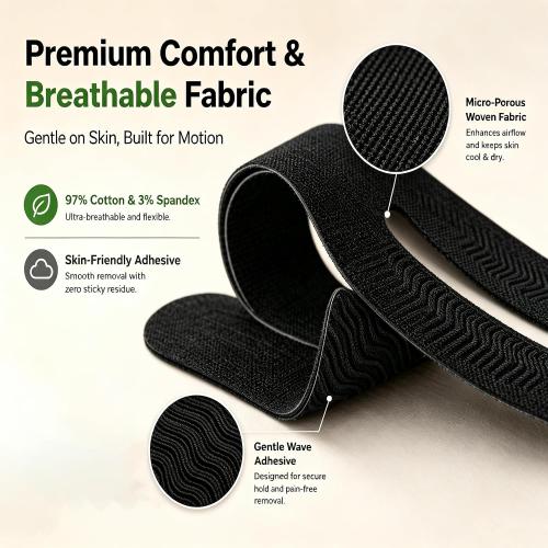 Knee Support Tape - Waterproof Joint Support, 10 Pack