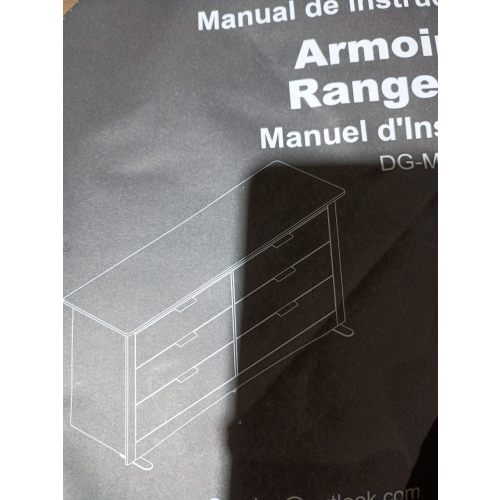 Sweetcrispy Natural Wood 6-Drawer 59-in W Wood Chest of Dresser Storage Cabinet