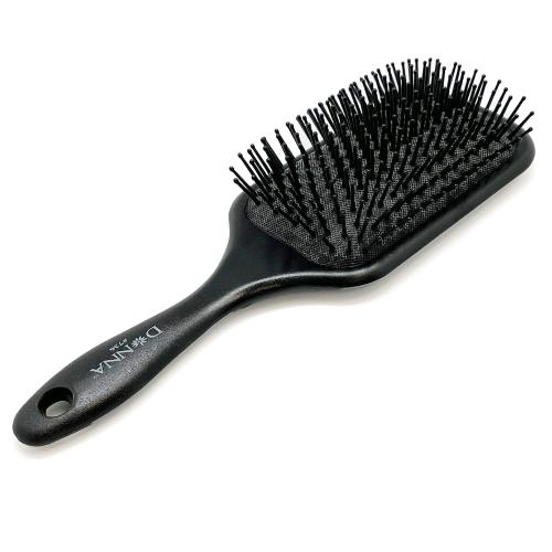 Donna Paddle Brush Large 1pc Black Brush for Medium to Long Hair, for Curly Hair, Straight Hair Brush