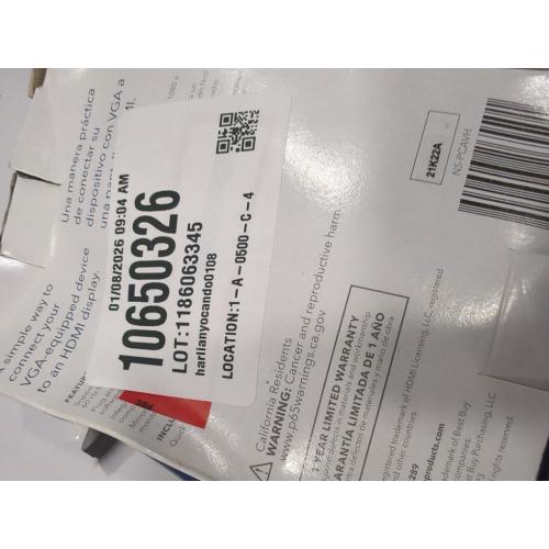 INSIGNIA VGA to HDMI Adapter - Model: NS-PCAVH