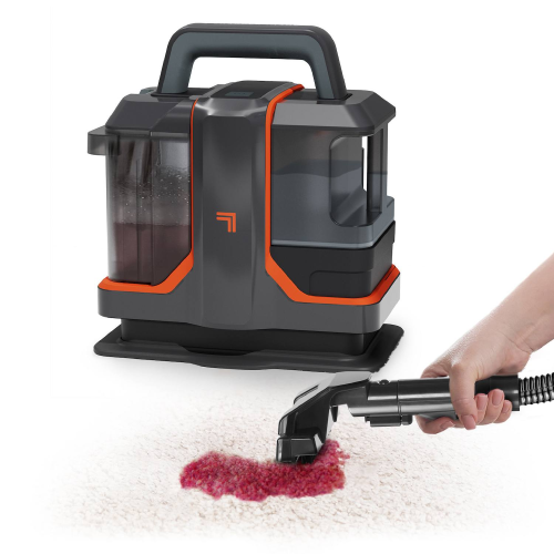 ‼️has stains and product in the inside and dust‼️Sharper Image® Stain Cleaner Portable Spot Vacuum