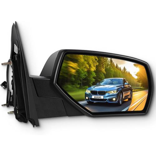 SCITOO Passenger Side View Mirror|Fits For 2014-2017 For Chevy Silverado
