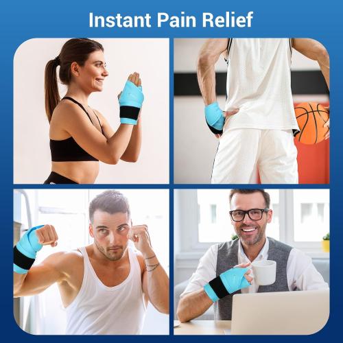 Comfytemp 24.5 Extra Long Wrist Ice Pack Wrap for Carpal Tunnel Relief