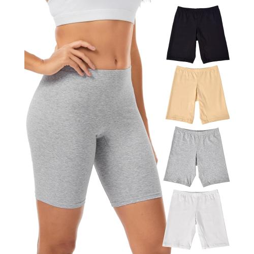 Size S....Sunm Boutique Combed Cotton Womens Underwear Boxer Briefs, Anti Chafing Boy Shorts Panties for Women