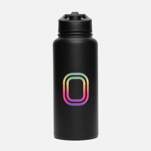 Overtime Elite 30oz Stainless Steel Pro HYDR8 Water Bottle - Thin Stripe Electric Gradient
