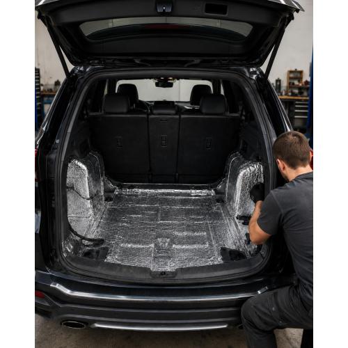 Car Sound Deadening Mat - 80mil Butyl Automotive Sound Deadener, 10sqft